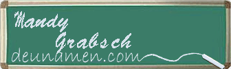 Mandy Grabsch Visitenkarte